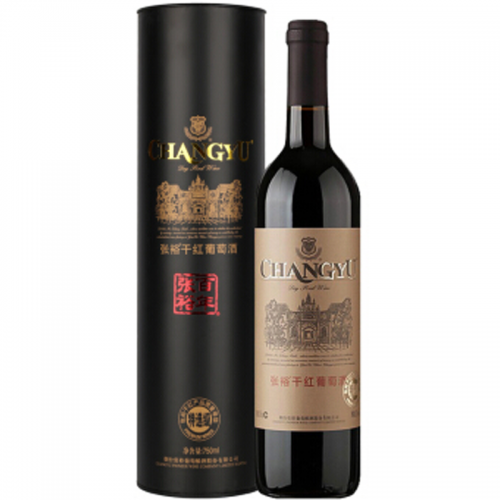 张裕 特选级 赤霞珠干红葡萄酒 750ml 圆筒装 国产红酒